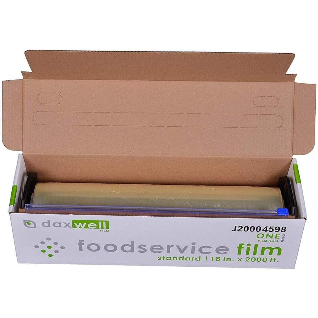 6 Rolls Food Service Film 18 x 2000' /w Cutter Box