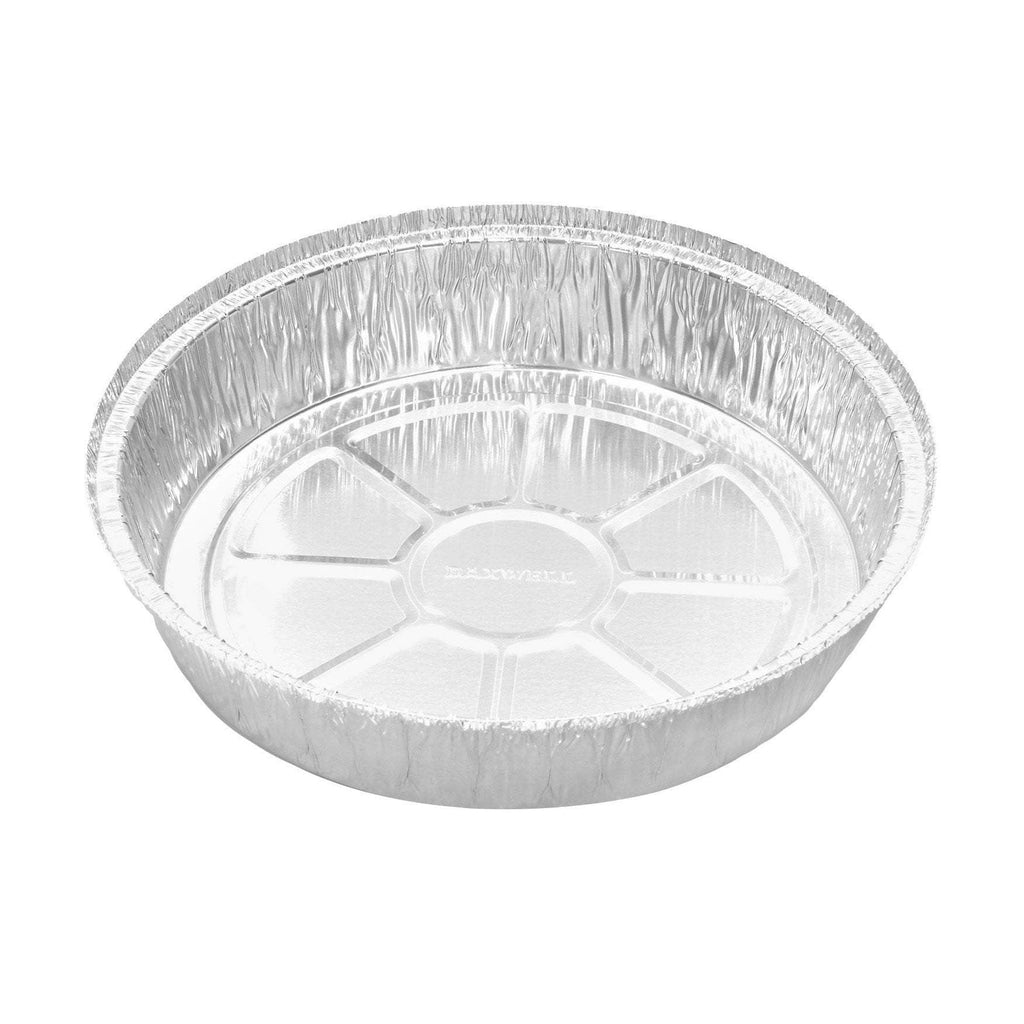 Round Aluminum Foil Container - 9Dia x 1 3/4D